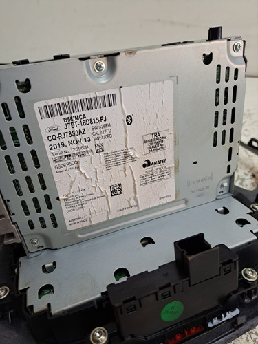 Aparelho Som Radio Ford Ka 2019 2021 2022 Com Moldura 