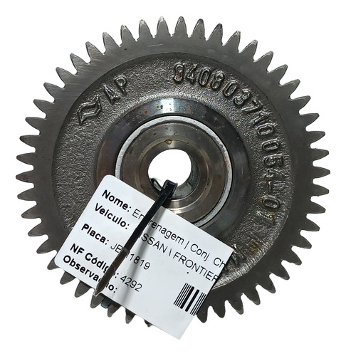Engrenagem Pequena Motor Frontier Mwm 2.8 Xterra