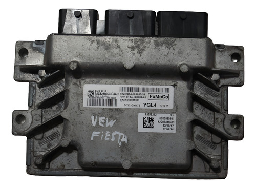 Módulo Injeção New Fiesta 1.6 Aut 2011 A 2019 Ea6a-12a650-ge