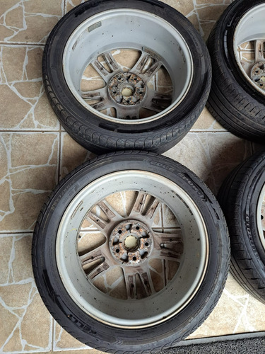 Jogo Roda Liga Aro 17 5x114 Hyundai I30 2011 2012 Sem Pneus