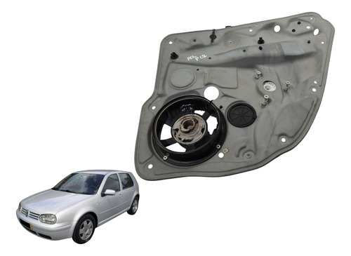 Máquina Vidro Traseira Direita Vw Golf 2000 (al)