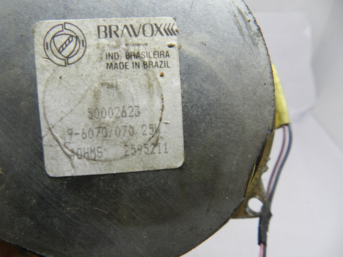 Alto Falante Duax Bravox 5 Pol 25w 4 Ohm Código : 6070-070