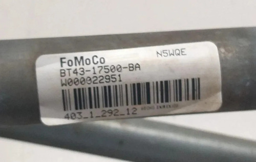 Galhada C/ Motor Limpador Parabria Ford Edge V6 Bt4317500ba
