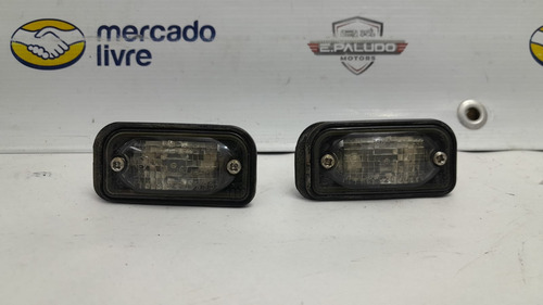 Par Luz Placa Traseira C180k C200 2000 A 2007 Com Detalhe