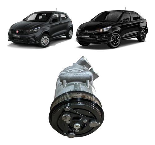 Compressor Ar Condicionado Argo Cronos Uno 1.0 1.3 Manual