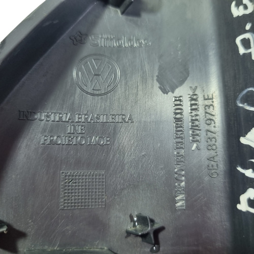 Acabamento Interno Retrovisor L.e Vw Polo Virtus  2016/2021