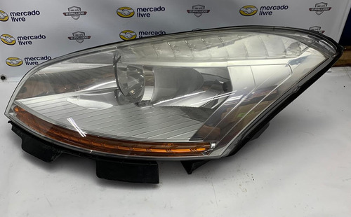 Farol Esquerdo Citroen C4 Picasso 06/13 Com Detalhe