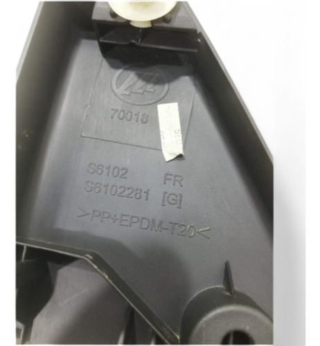 Acabamento Interno Do Retrovisor Direito Lifan X60 2013 A 19