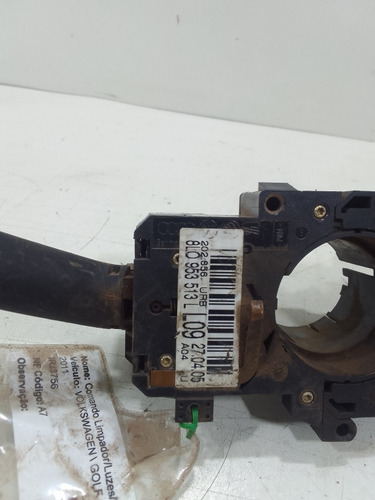 Comando Chave Seta Limpador Vw Golf 2001 4bo953503f