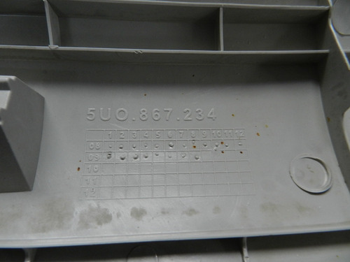Moldura Coluna Direita Para-brisa Vw Gol Voyage G5 09/15