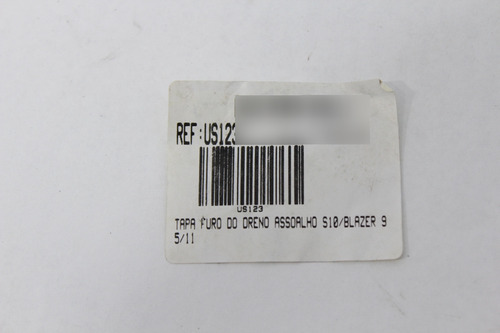Tapa Furo Dreno Assoalho S10/blazer 95/11 Usado