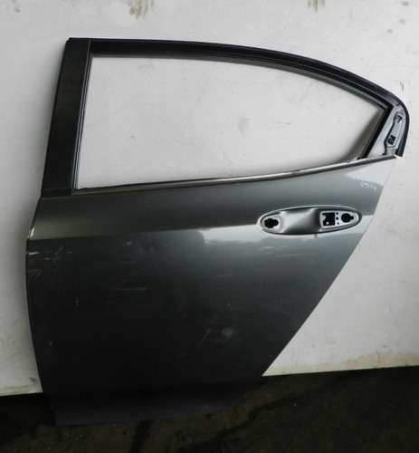 Porta Traseira Esquerda Honda City 2009 A 2014 C/ Detalhe