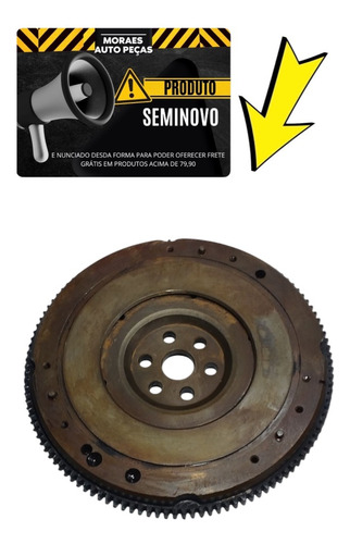 Volante Do Motor Fiat Uno Siena Tipo Sevel 1.6 1994 A 1999