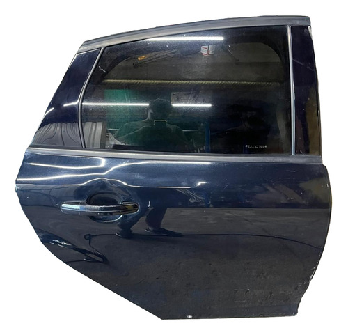 Porta Traseira Direita Ford Focus Hatch 2014 2015 Azul