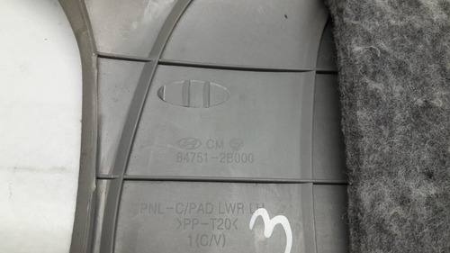 Acabamento Inferior Painel Hyundai Santa Fé 2010 847512b000