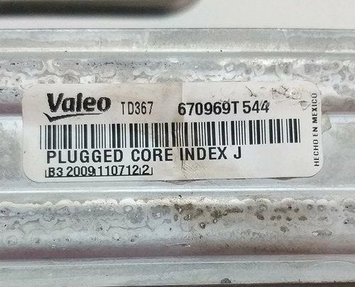 Evaporador Ar Condicionado Vw Gol Vayage G6 670969t