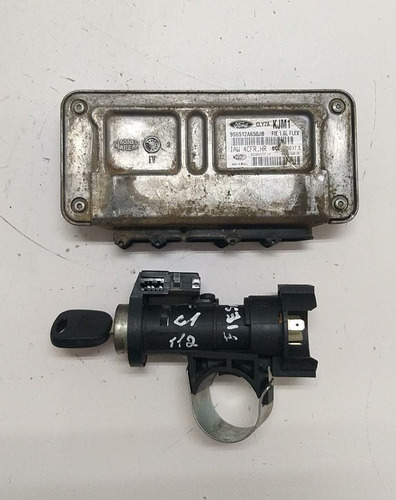 Kit Modulo Injeção Ford Fiesta 1.6 Iaw4cfrhr 9s6512a650jb