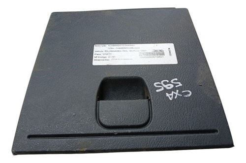 Tampa Caixa Fusível Vw Gol G3 1999 A 2005 Com Detalhe (ap)