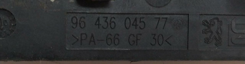 Maçaneta Interna Dianteira Esquerda Peugeot307 9643604577(mn