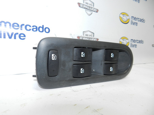 Botão Vidro Dianteiro Esquerdo Megane Logan Duster 07/16