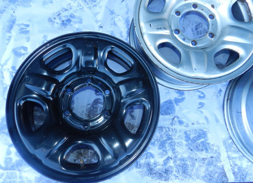Jogo Roda Ferro Aro 16 6x139 S10 Trailblazer Hilux 12/16