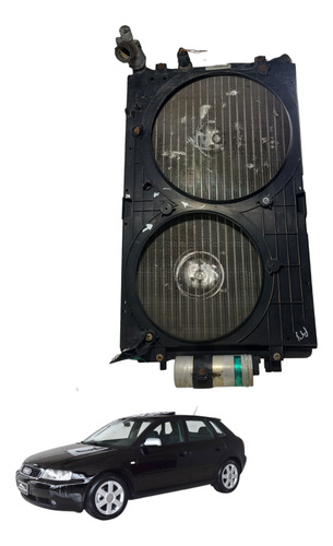 Condensador Com Defletor Audi A3 1.6 2000 (al) Com Detalhe