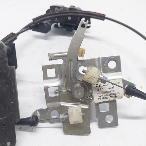 Fechadura Inferior Tampa Traseira Peugeot 3008 2012 A 2017