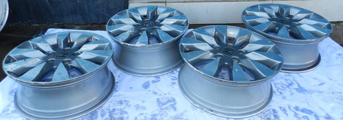 Jogo Roda Liga Aro 16 5 Furos Civic Lxl Lxs 10/12 C/ Detalhe