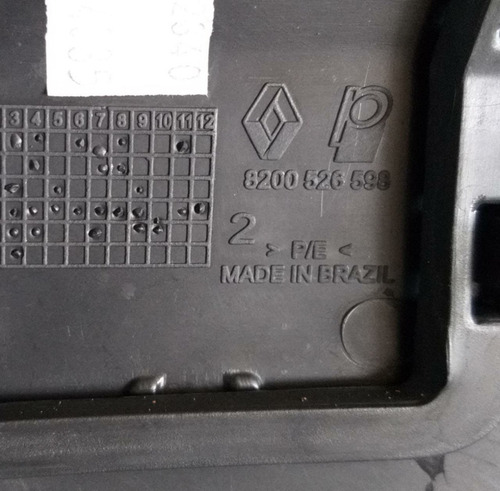 Para-choque Dianteiro Sandero 2007 A 2011 Com Detalhe