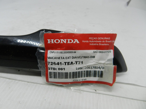 Maçaneta Externa Traseira Direita Honda Civic 2017 A 2021