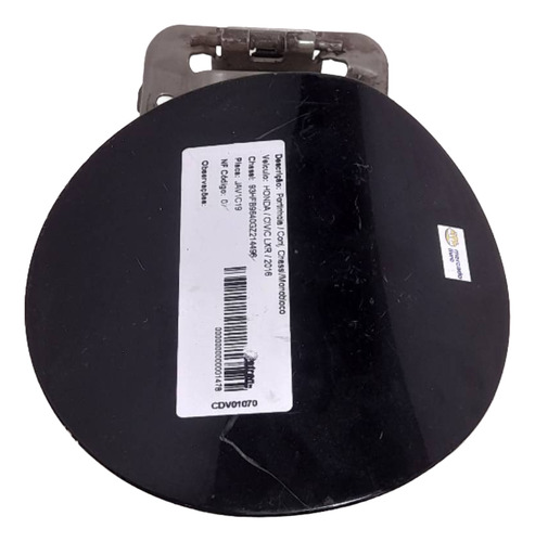 Portinhola Tampa Tanque Honda Civic 2012 2013 2014 2015 2016