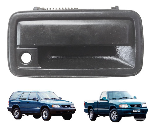 Maçaneta Porta Dianteira Direita S10 Blazer 1995 A 2011 Orig