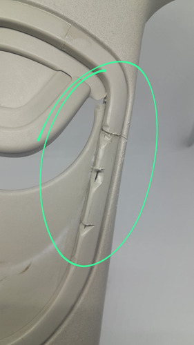 Acabamento Coluna Central Esquerdo Megane Gt 06/12 Detalhe