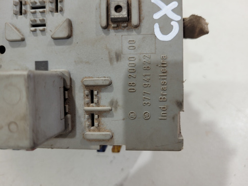 Caixa Fusivel Vw Gol Parati Saveiro G2 G3 377941822