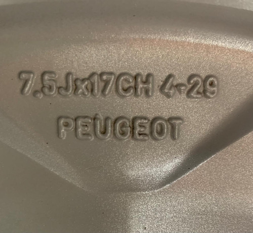 Roda De Liga Peugeot 308 3008 Aro 17¨4x108 Original