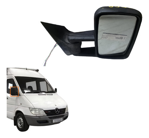 Retrovisor Sprinter 310 312 313 Cdi Direito Original Usado