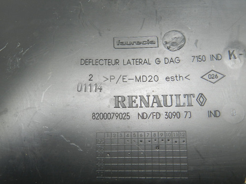 Moldura Acabamento Console Renault Megane 2007 2008 A 2013