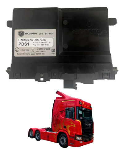Módulo Coordenador Ecu Vidro Dir R450 2022 2306122 5574201