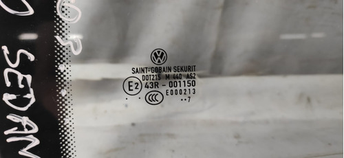 Vidro Fixo Porta Traseira Direita Polo 2003/... 21320