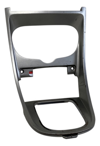 Moldura Central Painel Console Peugeot 307 Prata 9636013877