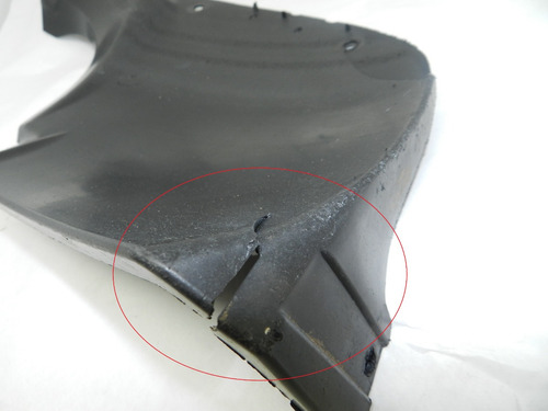 Para-barro Traseiro Esquerdo Gm Onix Prisma 13/19 C/ Detalhe