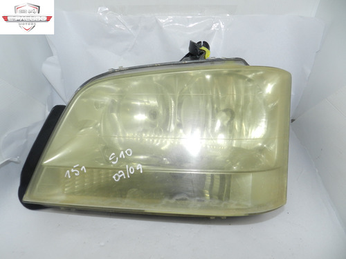 Farol Esquerdo Valeo S10 Pitbull 2001/2011 Detalhe 93315247