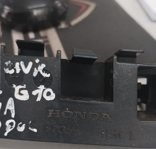 Guia Para-choque Dianteiro Esquerdo Honda Civic G10 17/21