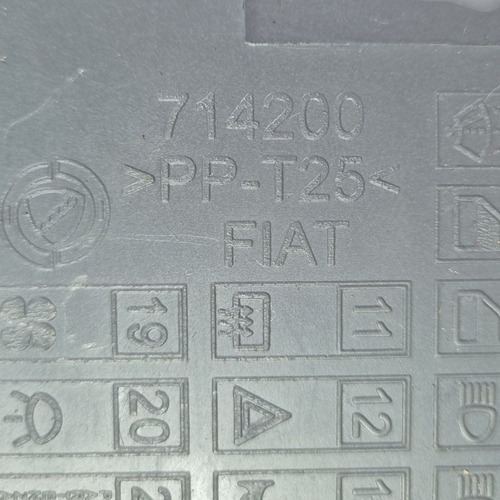 Tampa Caixa Fusível Fiat Palio 1996 A 2005