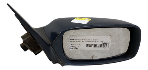 Espelho Retrovisor Elétrico Ford Mondeo 93 Até 02 Ld Direito