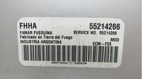 Módulo Da Injeção Fiat Stilo 1.8 Flex Ano 2004 A 2008