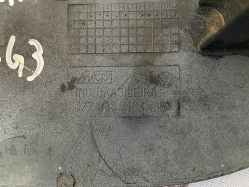 Capa Inferior Chave De Seta Volkswagen Gol Bola 18278 C15