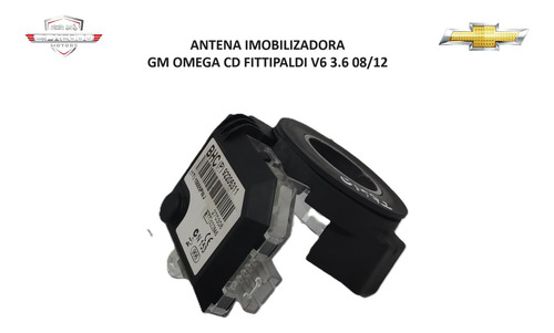 Antena Imobilizadora Omega Cd Fittipaldi 3.6 08/12 92205311
