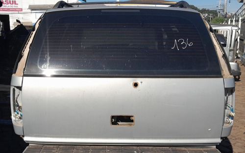 Tampa Traseira Com Vidro Prata Gm Blazer V6 1998 A 2004