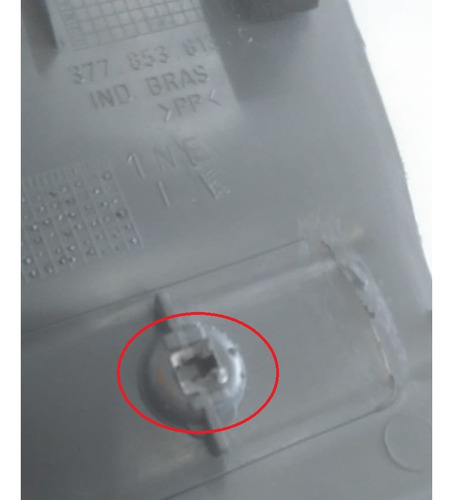 Soleira Interna Porta Esquerda Vw Gol 2p G3 G4 Com Detalhe